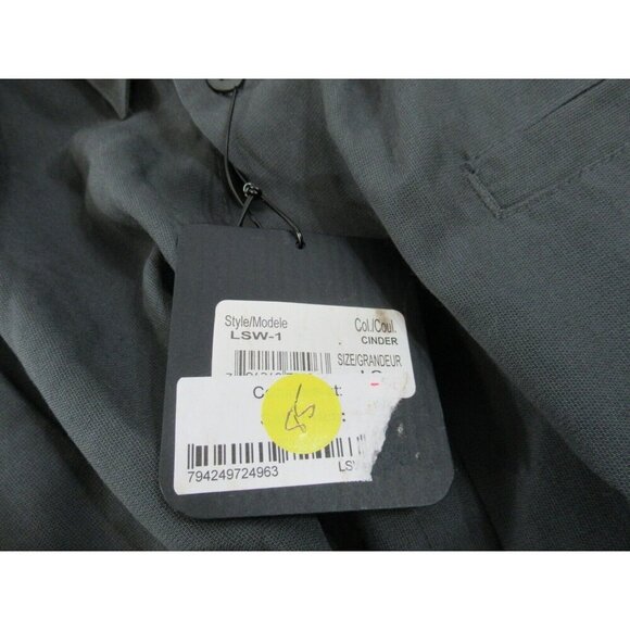 Stormtech Shirt Button Down Long Sleeve Large Cinder Grey New NWT Casual Mens - Picture 9 of 12